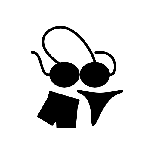 Female bikini and male short for spa