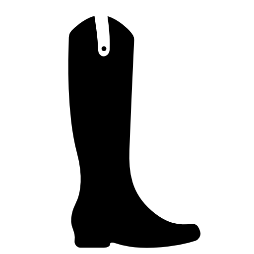 Boot tall and black