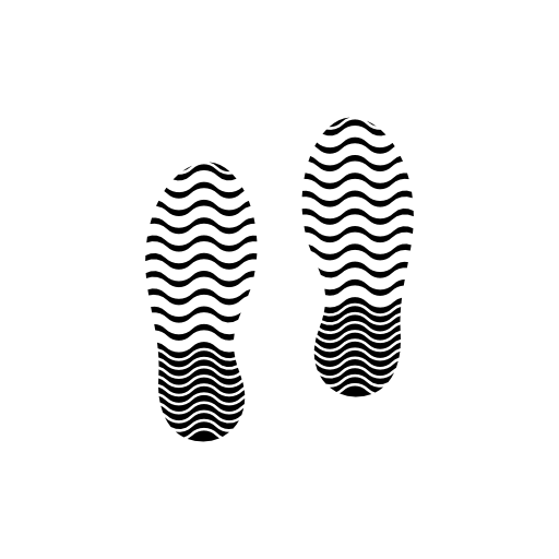 Shoe marks