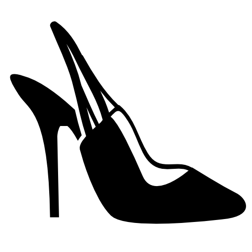 Strapped stiletto heels