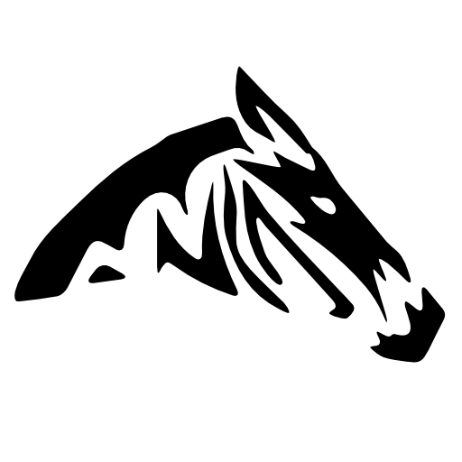 Zebra silhouette variant