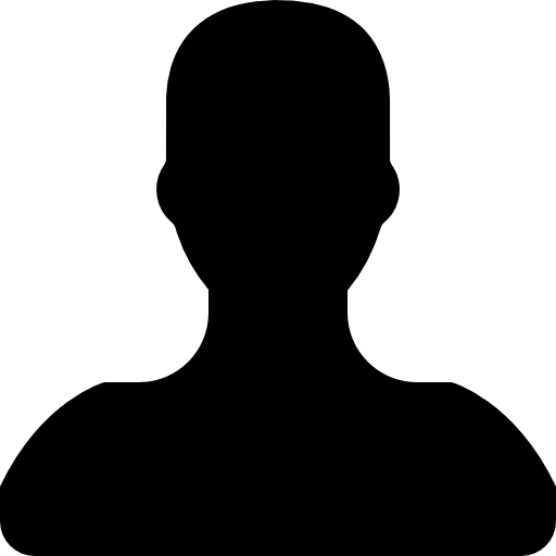 User male black shape