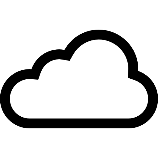 Cloud internet symbol