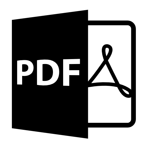 Pdf file format symbol