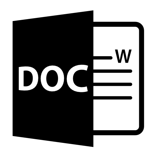 Doc file format symbol