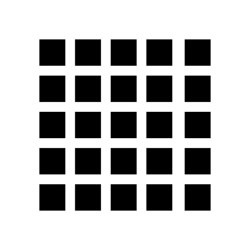 Squares gallery grid layout interface symbol