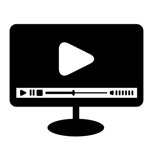 Video on a computer monitor