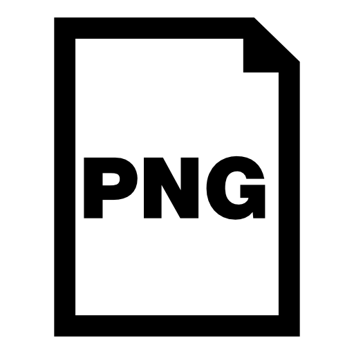 Png image document symbol
