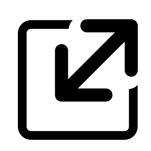 Resize arrow inside a square interface symbol